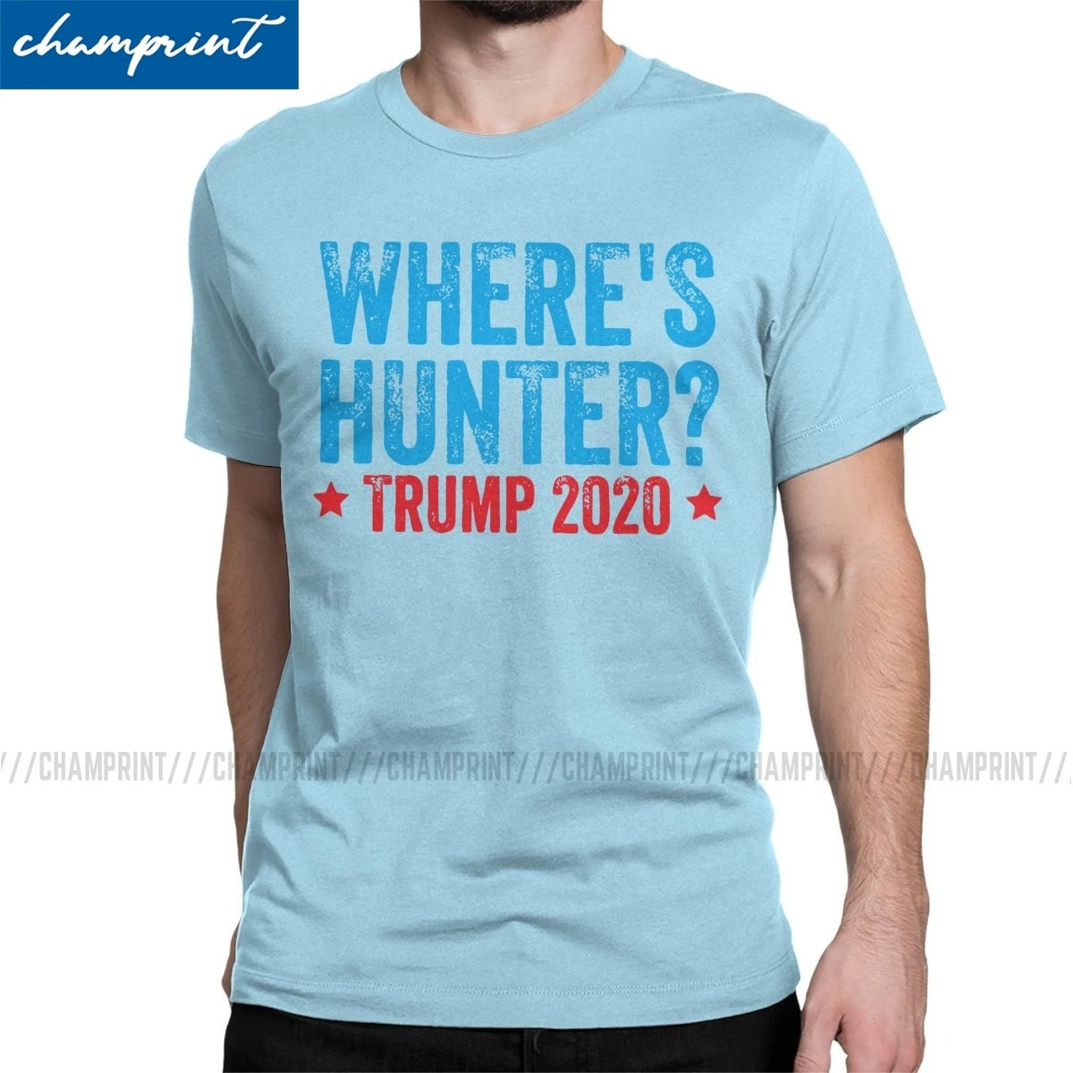 Мужские футболки с изображением Дональда Трампа из фильма Где Охотник модель 2020 года избирательным тоном