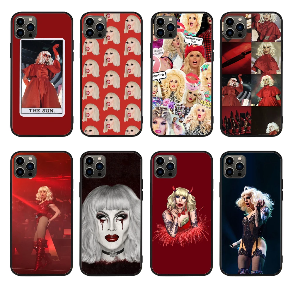 

Katya Zamolodchikova Phone Case For Apple iPhone 13 12 11 Pro Max Mini X XR XS Max 6 7 8 Plus Non-slip Cover