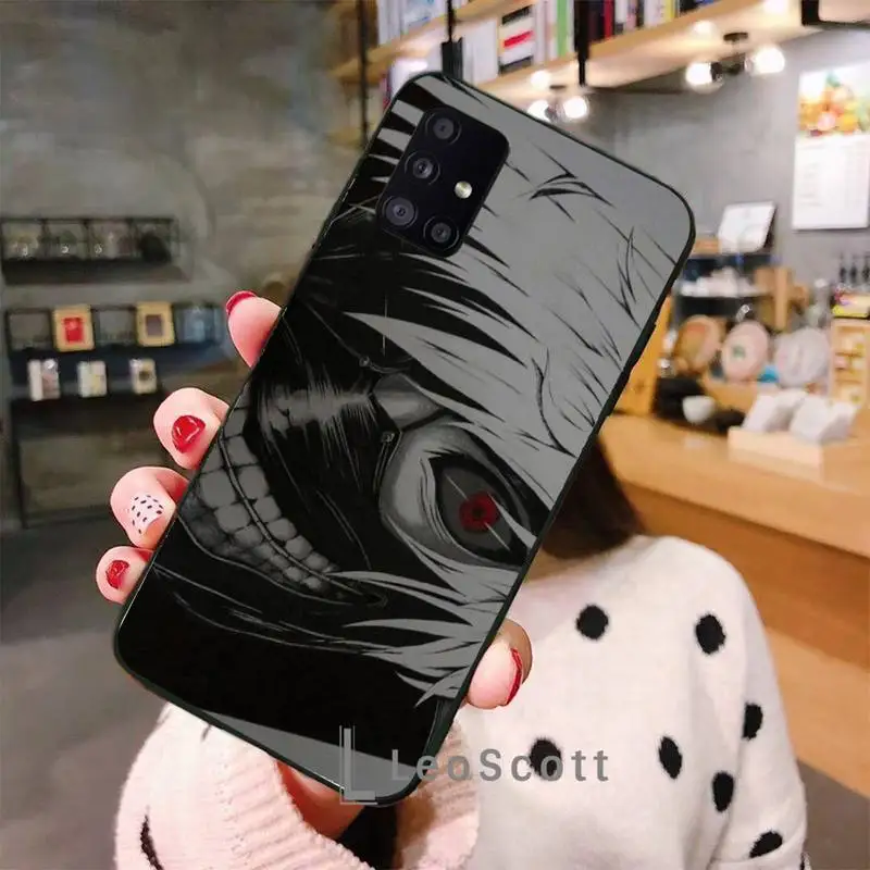 

Kaneki Ken Tokyo Ghoul Phone Case For Samsung A40 A50 A51 A71 A20E A20S S8 S9 S10 S20 Plus note 20 ultra 4G 5G