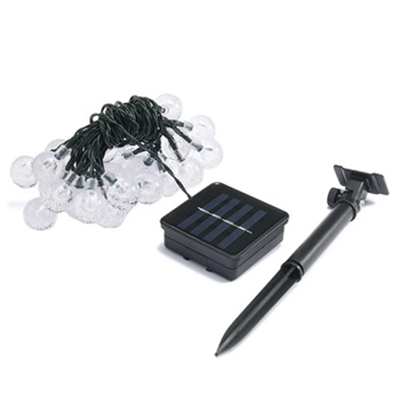 

Solar String Lights Outdoor Solar Garden Lights Fairy Lights Crystal Globe Decorative Lighting For Party