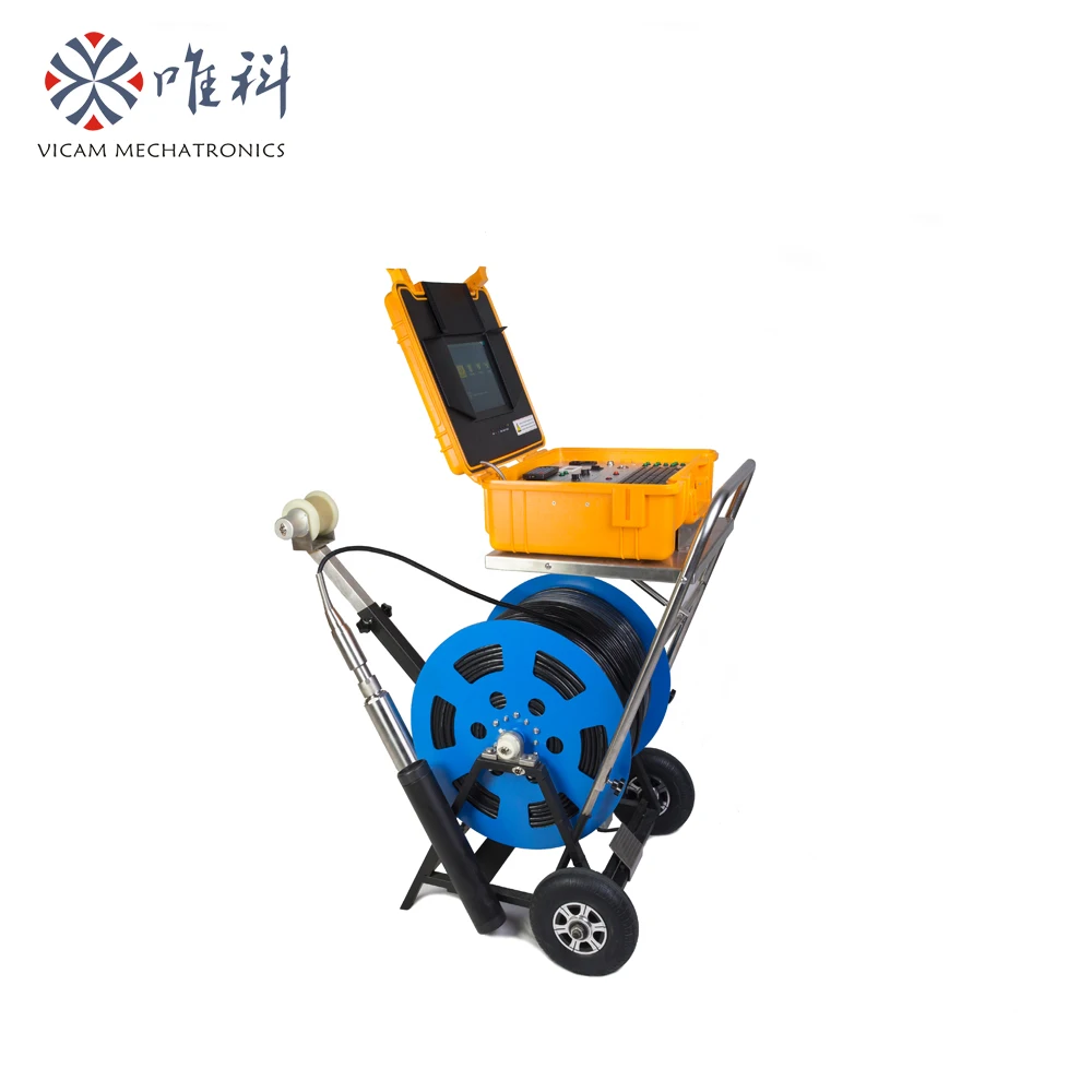 Система видеокамер Vicam для глубокой воды Инспекционная камера с мягким кабелем 500