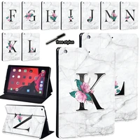 case for apple ipad 9th gen 10 2 inch white marble portable leather stand tablet cover case for ipad 2021 9th generation