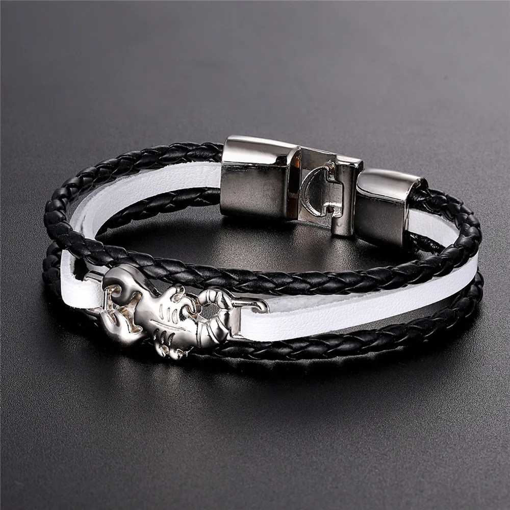 Женский винтажный браслет-Скорпион 2020 многослойный кожаный браслет мужской