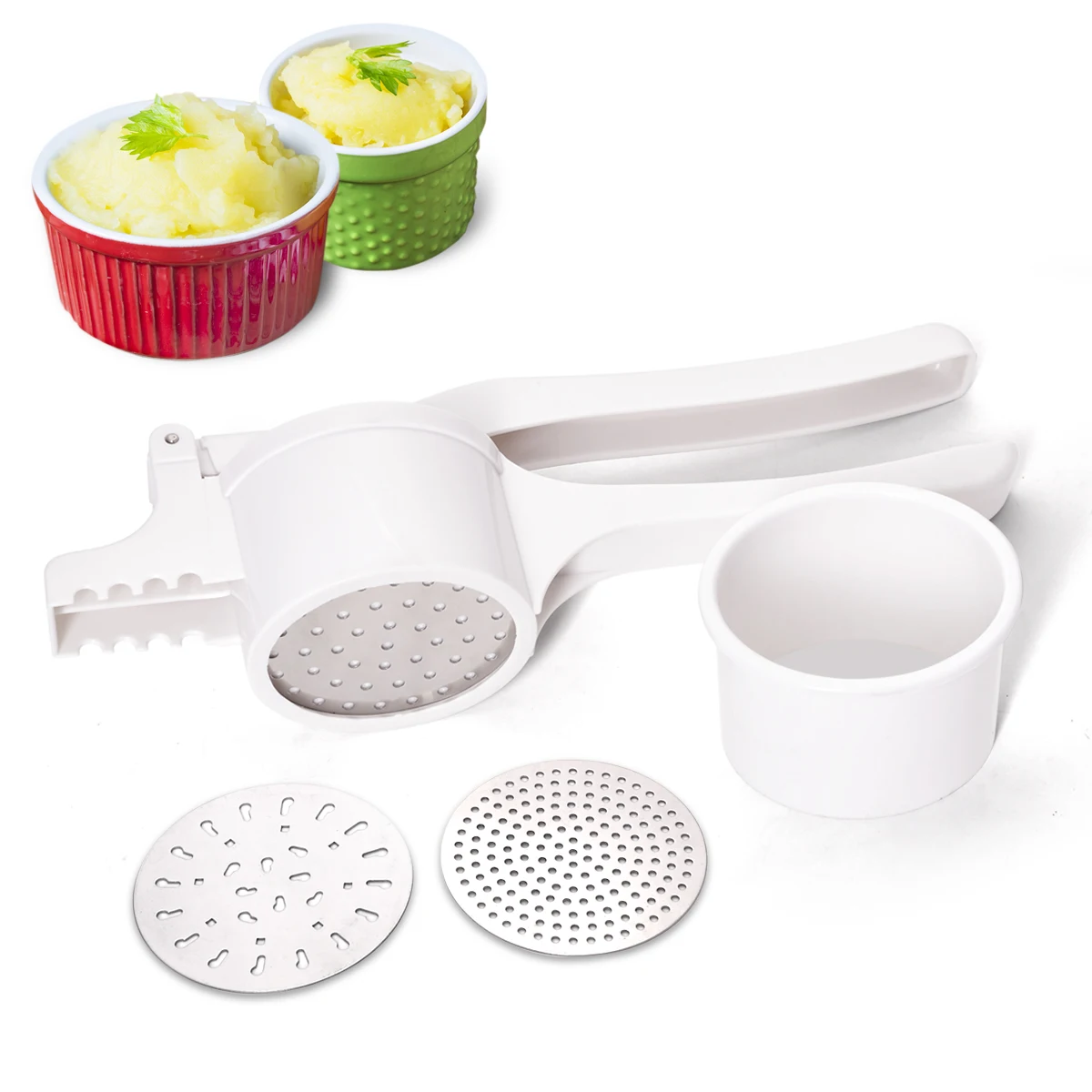 

LHS 3 in 1 Press Pasta Making Machine Manual Noodle Maker Spaghetti Lasagna Cutter Usable Tool Kitchen Accessories