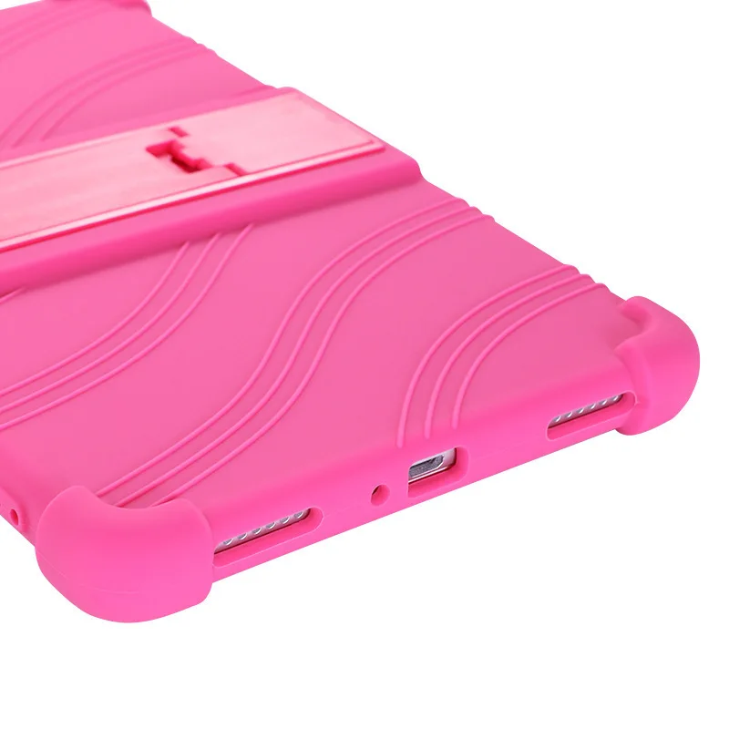 

Silicone Drop resistance Soft Case For Samsung Galaxy Tab A 8.0 inch 2019 Tablet Stand Cover Funda T290 T295 T297 SM-T290