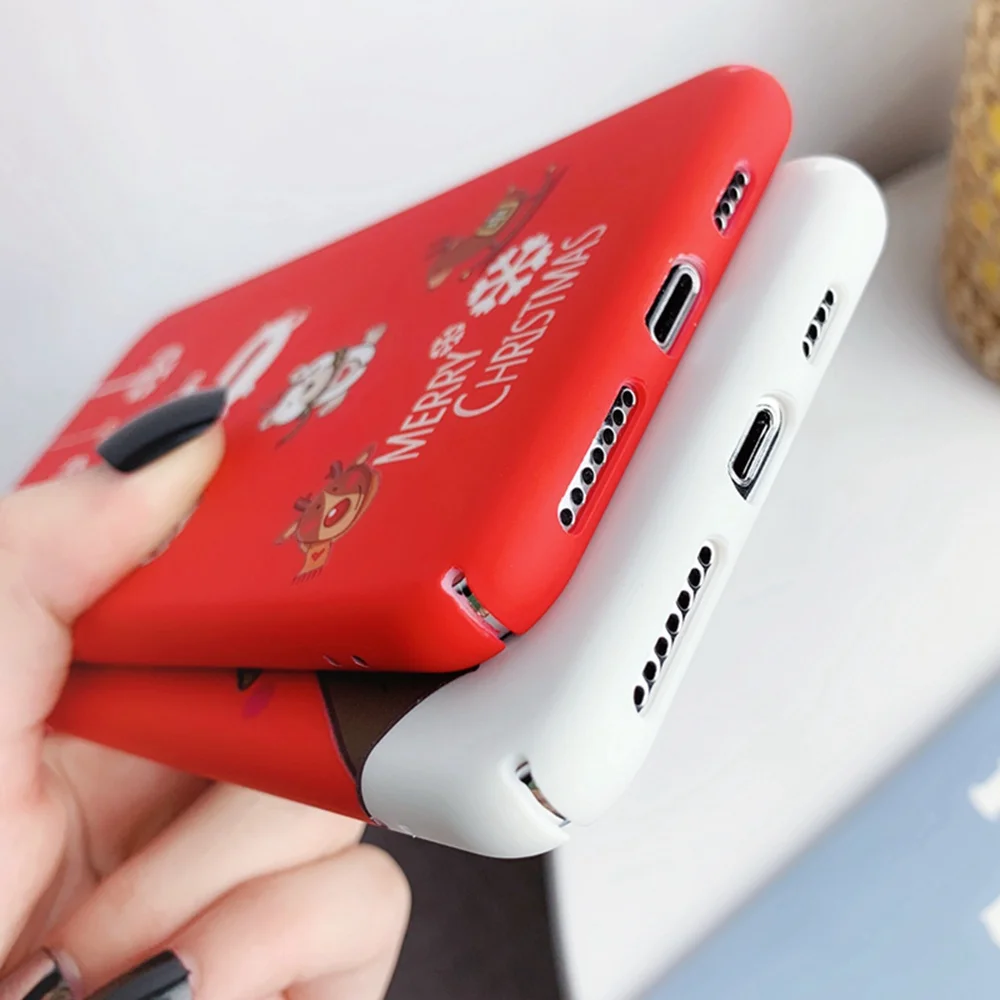 Чехол IER Рождественский светящийся чехол для телефона iPhone 11 Pro Max X 10 XS XR 6 6S 7 8 Plus