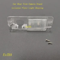 ezzha car rear view backup camera bracket license plate light housing mount for cadillac ct6 2019 2020