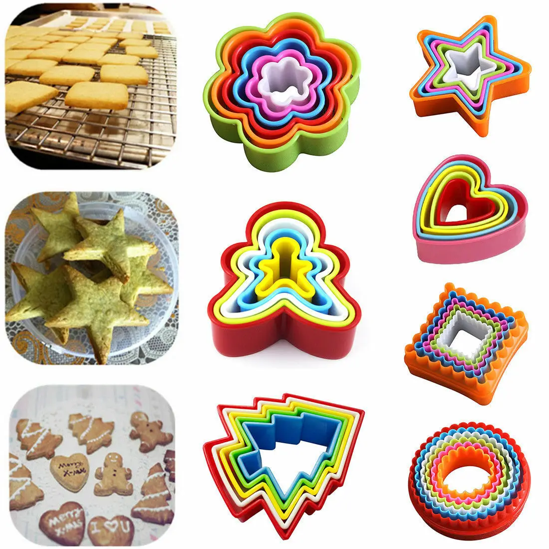 

Mini Cookie Fondant Cake Multi-size Sandwich Fondant Cake Fruit and Vegetable Shape Die Cutting Machine Set силиконовые формы
