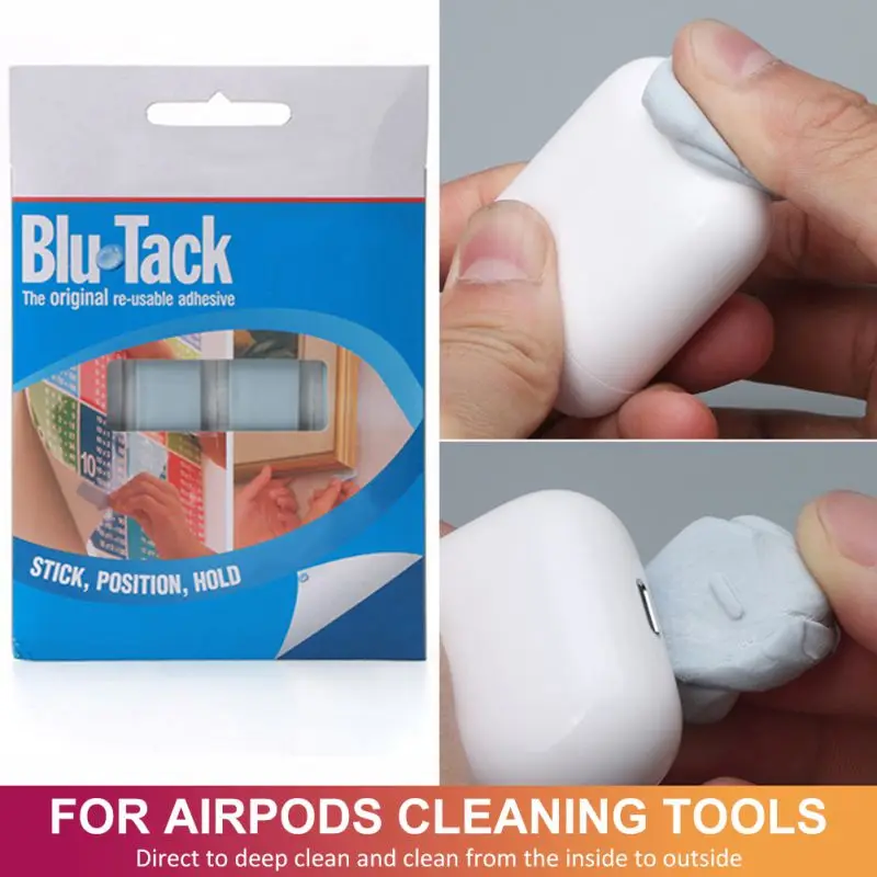 2021 Новинка уборки вращающаяся клей комплект для Airpods Беспроводной наушники