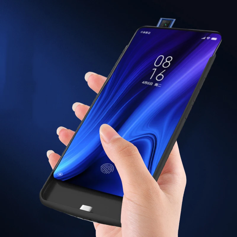 Силиконовый противоударный чехол для зарядного устройства для Xiaomi Mi 9T резервного питания чехол для Xiaomi Mi 9t Pro зарядное устройство задняя крышка чехол