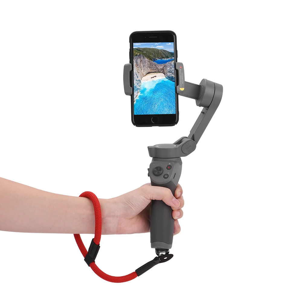 Нейлоновый ремень безопасности ремешок с 1/4 винтом для DJI OM 4 Osmo Mobile 2 3 ручной