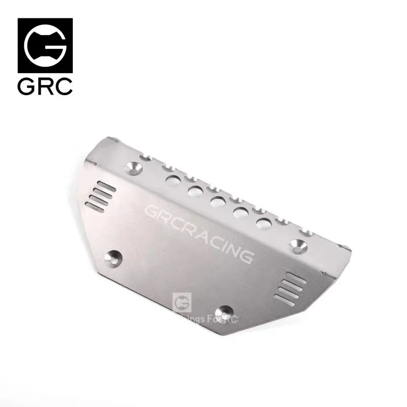 

Aluminium Alloy Stainless Steel Metal Front Bumper Armor For 1/10 RC Crawler Car Traxxas TRX4 G500 TRX6 G63 RC Car Accessories