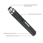 Уличная Зажигалка-карандаш, паяльная зажигалка, струйный карандаш, бутановый газ, многоразовый топливный портативный карандаш, зажигалка