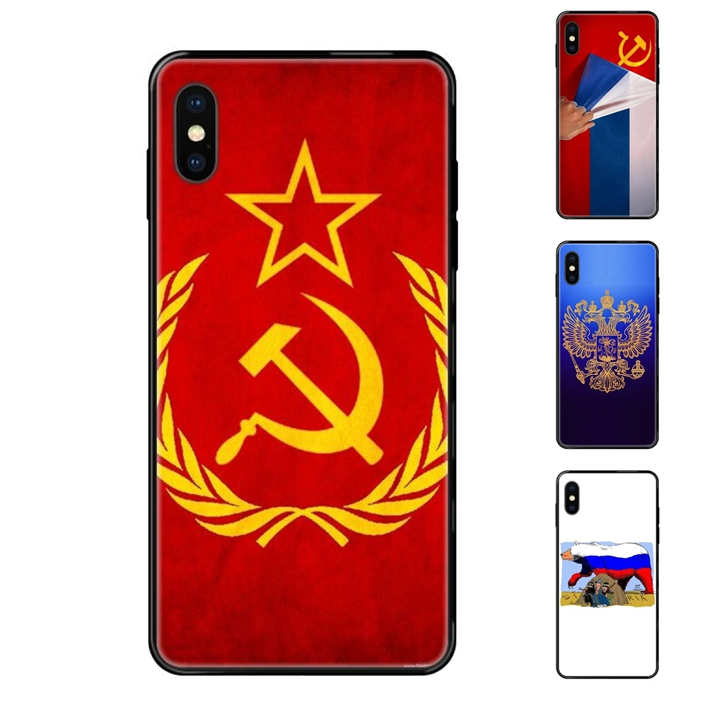 Для Huawei Honor 20 20i 20s 10 10i 6A 7A 7X 8C 8X 9 9A 9I 9X Lite Pro флаг Российской Федерации красный