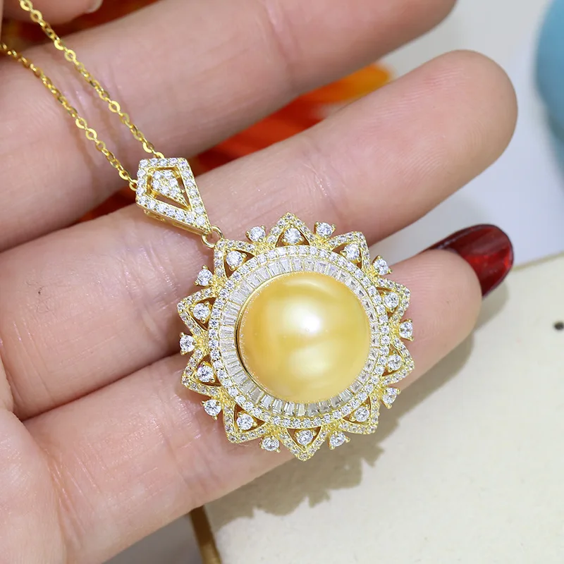 

Комплект из колье и серёг, из серебра 925 пробы