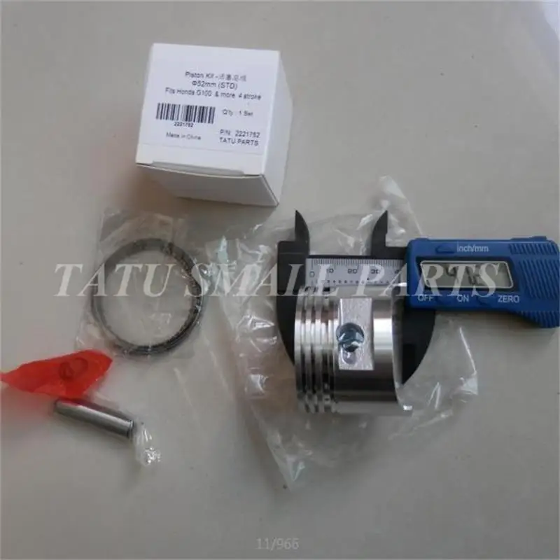 Комплект поршней G100PISTON 52 мм для HONDA G100K2 4 цикла л. С. мотор насос Головка блока