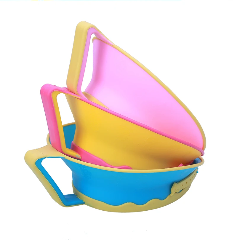 Шапка-козырек для ванны детей регулируемая шапка душа шампуня защита глаз и ушей