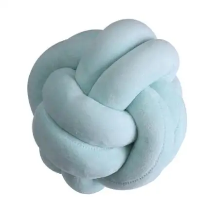 Knot ball diam 22cm Детская кроватка с гнездом, портативная хлопковая колыбель, съемная и моющаяся спальная кроватка для новорожденных, защитная подушка - Цвет: Knot ball diam 22cm