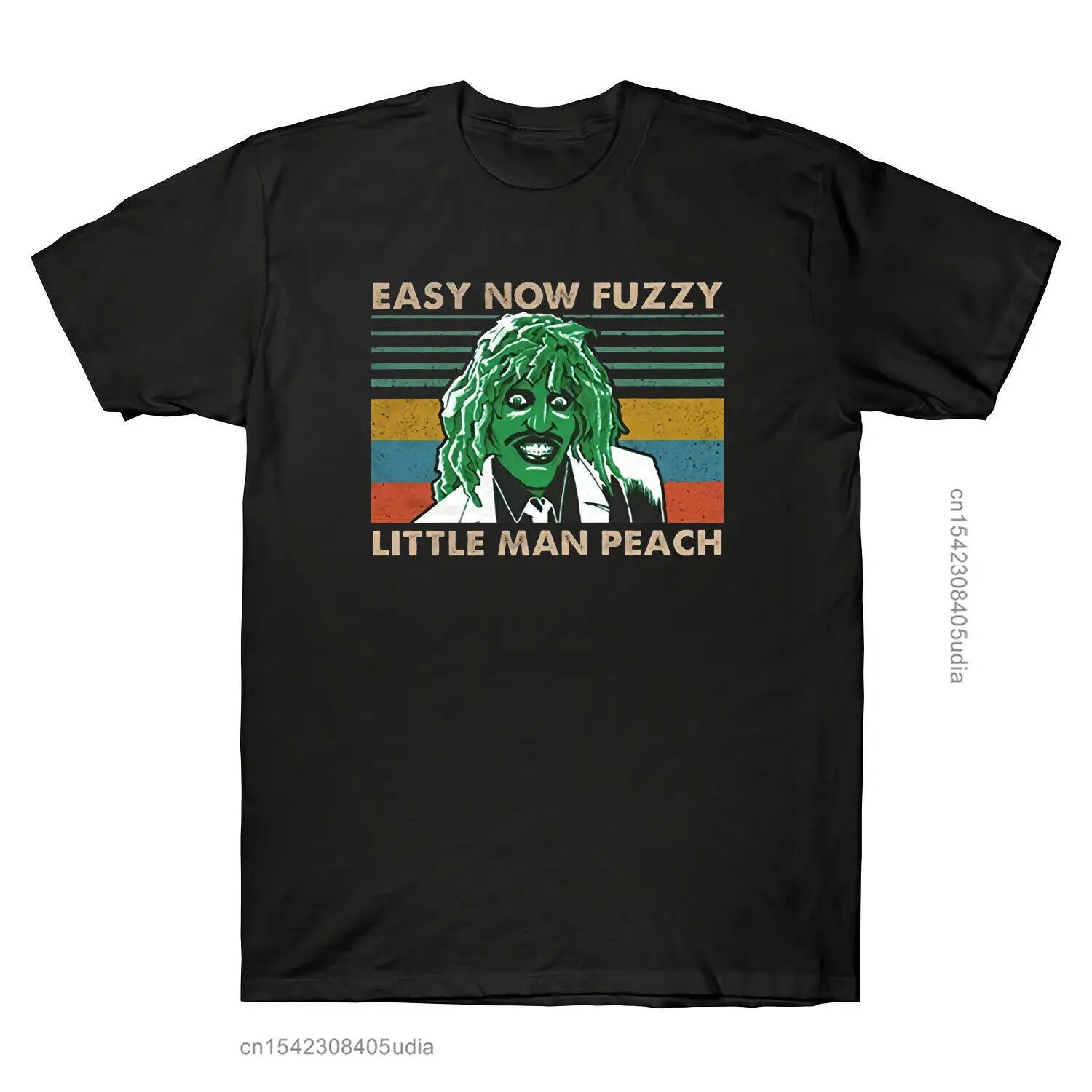 Old Gregg Easy Now Fuzzy Little Man Peach T Shirt The Mighty Boosh Comedy Tees Harajuku Ullzang T Shirt Men Tshirt Top Tees