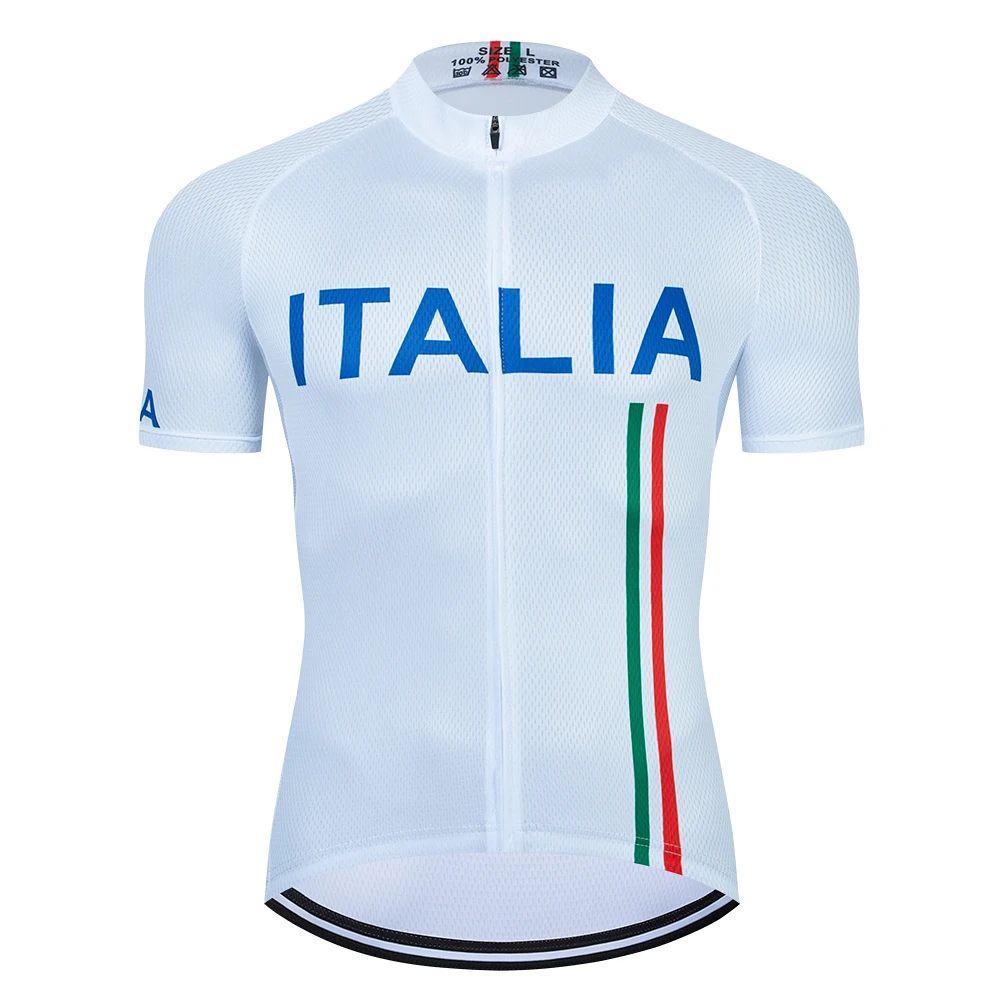 

italia Cycling Jersey Bike Clothes Ropa Ciclismo Mens Summer Bicycling Maillot Culotte Wear Mountain Jersey Cycling Equipment