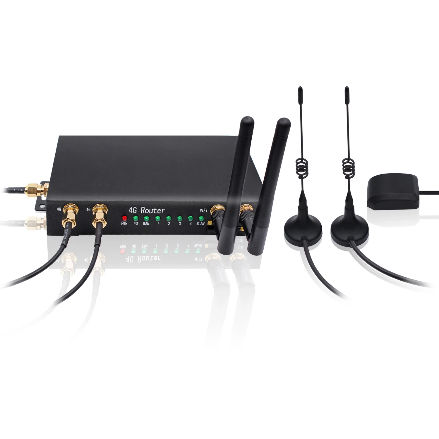 Автомобильный Wi Fi роутер серии R340 с двумя sim картами 4G LTE со слотом для карты и