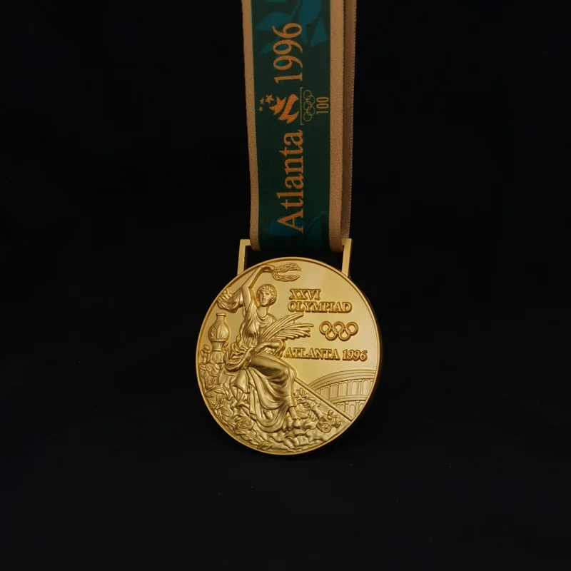 

1996 Atlanta Olympic Games Medal Replica Limited Souvenirs Gold, Silver and Bronze Hanging Medals Metal Medal Collection Gift