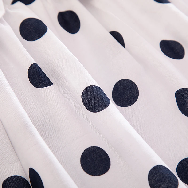 

3-12 Years Girls Polka-Dot Dress 2021 Summer Sleeveless Bow Ball Gown Clothing Kids Baby Princess Dresses Children Clothes