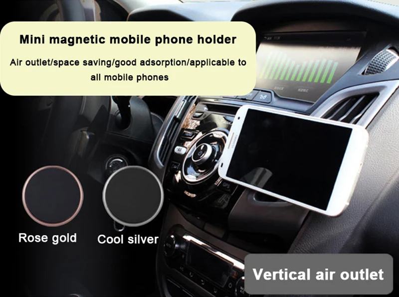 Универсальный автомобильный держатель MALUOKASA для iPhone 6 7 Air Vent Mount магнитный автомобильный держатель для телефона Подставка для samsung huawei Авто gps кронштейн авто держатель телефона крепление телефона