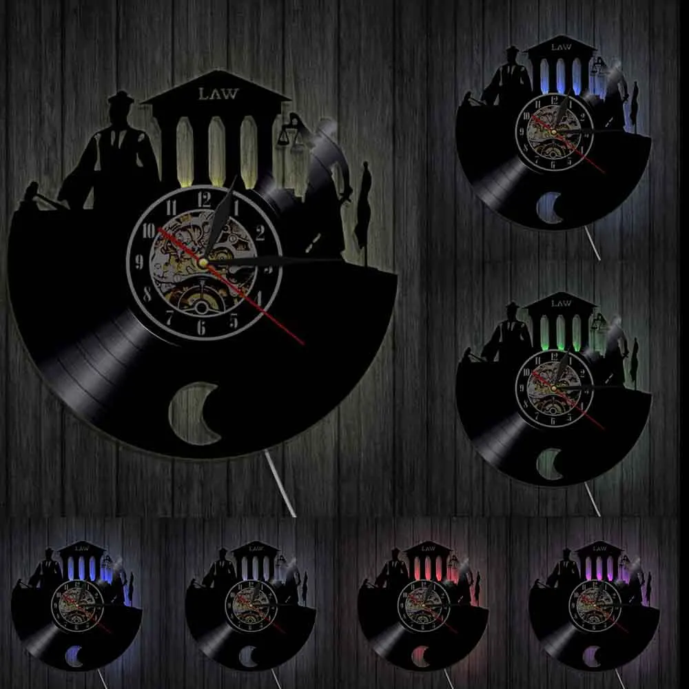 Настенные часы с виниловой пластиной в стиле ретро|wall clock|record wall clockclock clock |