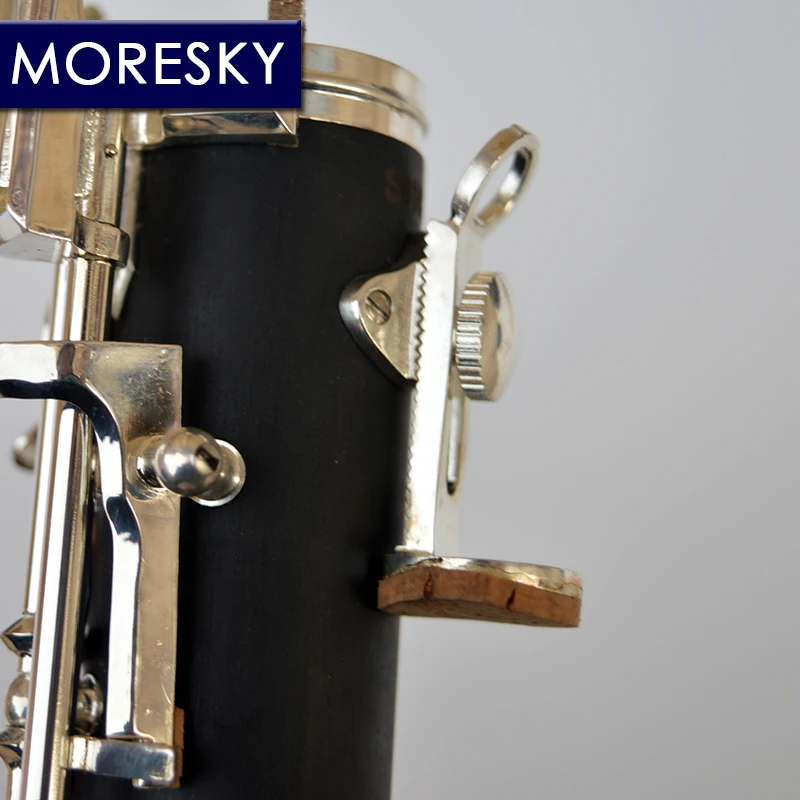 MORESKY Профессиональный C ключевой гобой полуавтоматическая Стиль Мельхиор