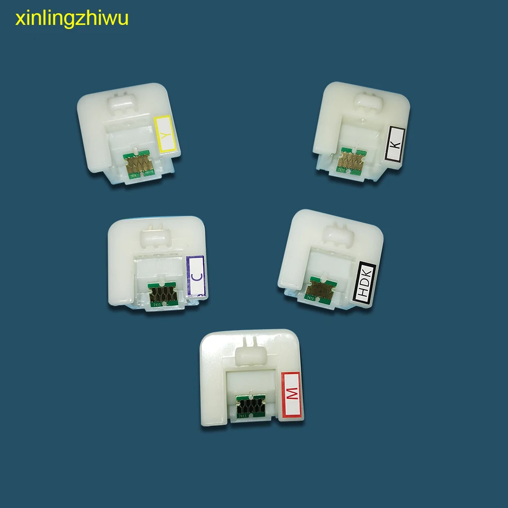 T7411 T741X чипы для чернильного картриджа epson surecolor F6070 F7070 F6200 F7200 F9200 F9300 F9370 чернильный