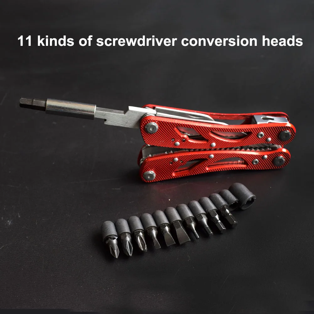 NEWACALOX уличные многофункциональные плоскогубцы ремонтный карманный нож складной