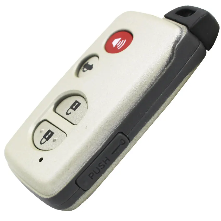 Новый запасной корпус для смарт ключей с 3 + 1/4 кнопками дистанционного управления