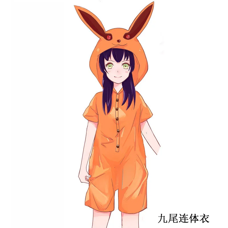 Аниме Наруто удзумаки Пикачу Курама снорлакс Сибирский хаски хлопковый слитный