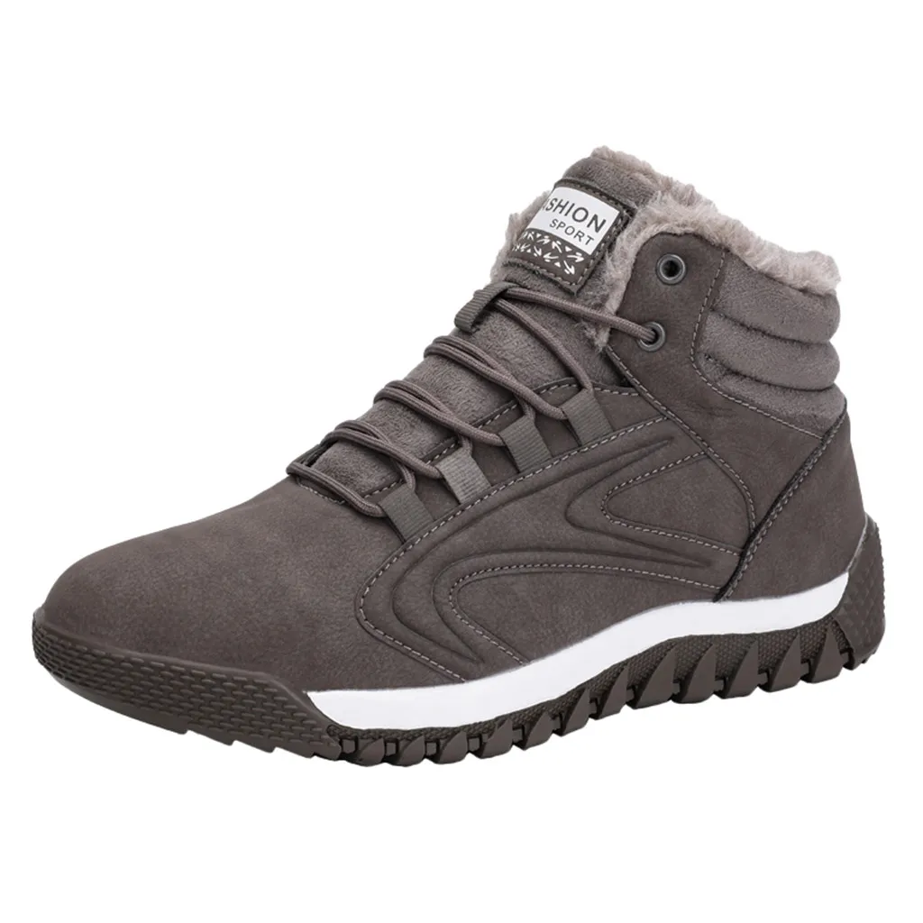 SAGACE/зимняя хлопковая обувь Мужская Уличная рабочая Спортивная для фитнеса