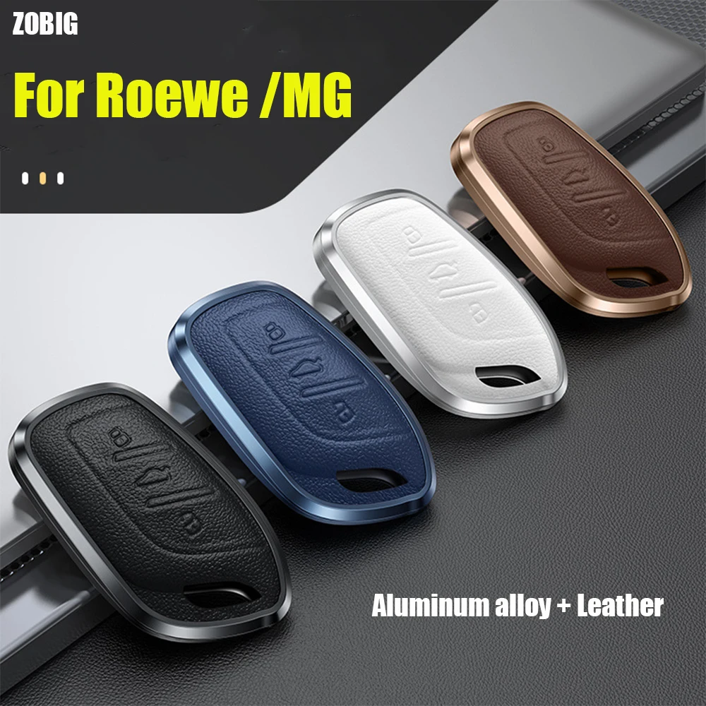 

Car Key Case Cover Shell Car Accessories Protection for Roewe RX5 i6 ERX5 i5 RX8 RX3 for MG6 MG ZS EV EZS HS EHS
