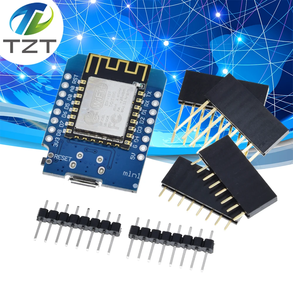 ESP8266 ESP-12 ESP12 WeMos D1 Mini Module Wemos D1 Mini WiFi макетная плата Micro USB 3,3 V на основе Φ 11 Digital Pin ESP8266 ESP-12 ESP12 WeMos D1 Mini Module Wemos D1 Mini WiFi макетная плата Micro USB 3,3 V на основе Φ 11 Digital Pin
