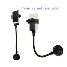 Kayak Canoe Phone Mount Base Cellphone Holders with Flexible Long Arm Dinghy Marine Boat Photograph Camera Bracket Accessory