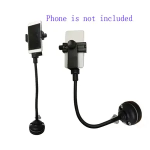 kayak canoe phone mount base cellphone holders with flexible long arm dinghy marine boat photograph camera bracket accessory free global shipping