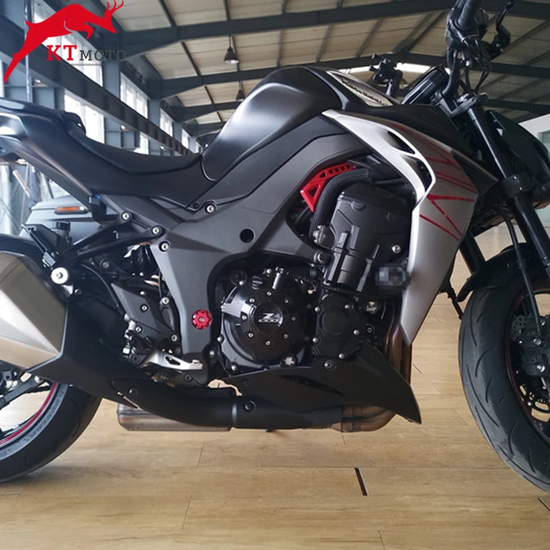 Аксессуары для мотоциклов KAWASAKI Z1000 Z 1000 2014 2019 CNC алюминиевая защитная крышка