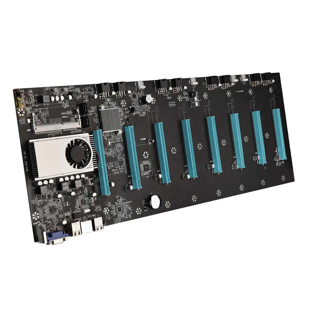 Материнская плата BTC-S37 Pro SODIMM DDR3 8 PCIE 16X графическая карта для майнинга BTC