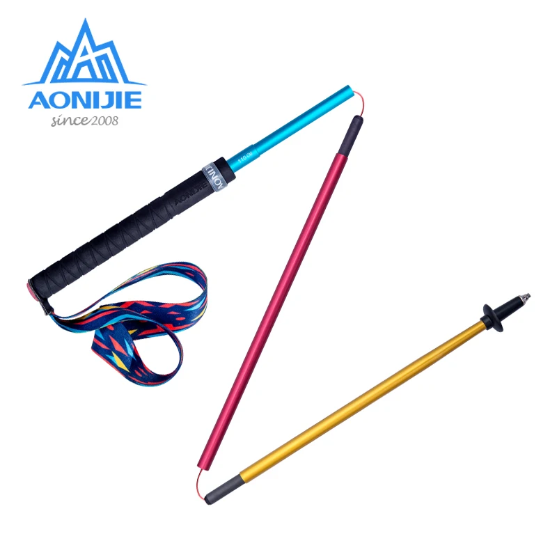 AONIJIE E4201 Z-Полюс складывающиеся ультра-легкие быстрая фиксация трекинговые палки