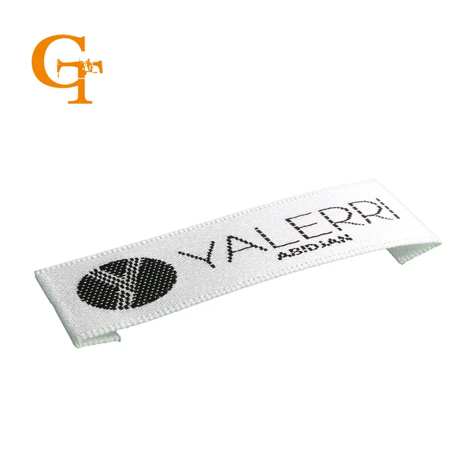 Higth Quality Woven Tags Brand for Clothing Washable and Recycled Customized garment Label End Fold Custom Labels Design | Дом и сад