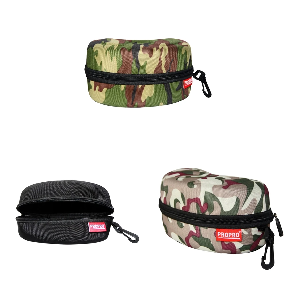 

Sunglasses Case for Glasses, Sports Eyewear & Goggles Storage Protective Case Storage Container - Lightweight Zipper Closure