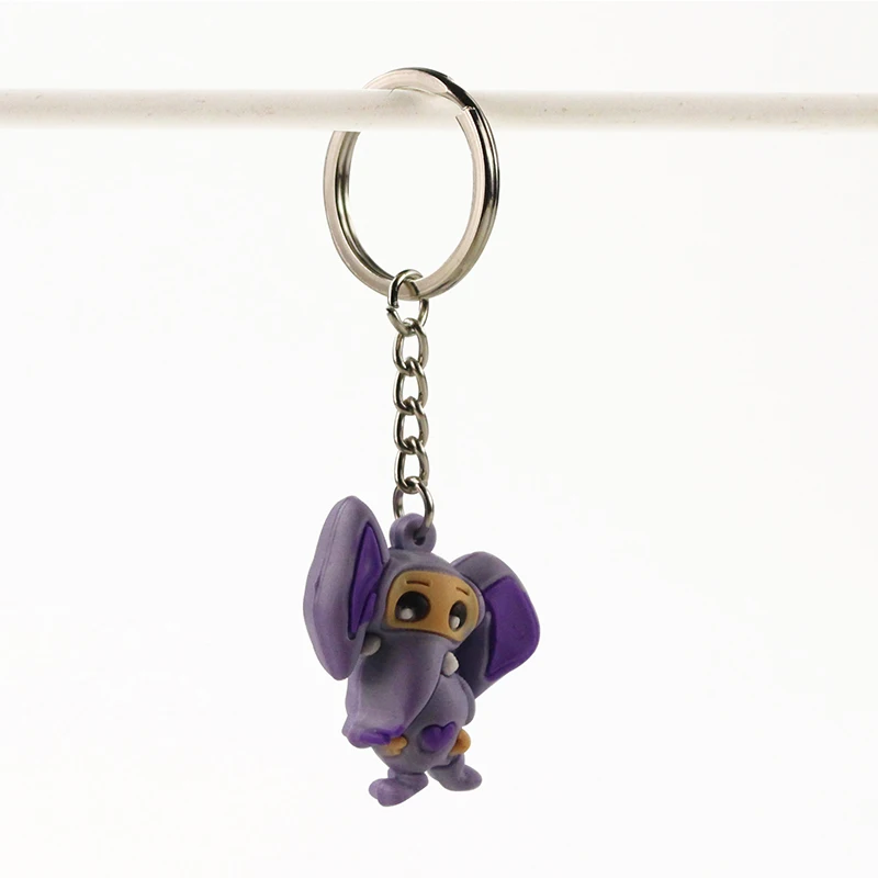 6Pcs/Set Disney Zootopia Cartoon Figure Nick Judy Keychain Creative Cute Fox Rabbit Fashion Bag Pendant Car Key Chain Accessorie on - 6 шт./набор, Дисней Зверополис Комикс Фигурка Ник Джуди Брелок Творческий Милый Лисица Кролик Мода Подвеска Для Сумки и К