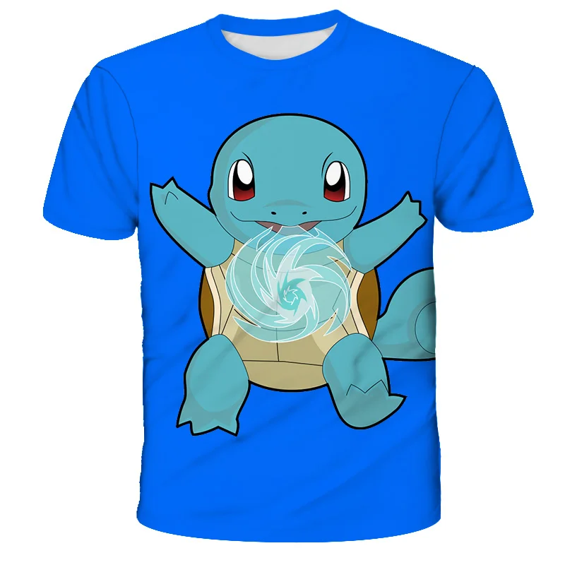 

Children's Clothing Summer Fashion 3DT Shirt Anime Cartoon 3D Printing 3T-14T Short-Sleeved Casual Sports T-shirt