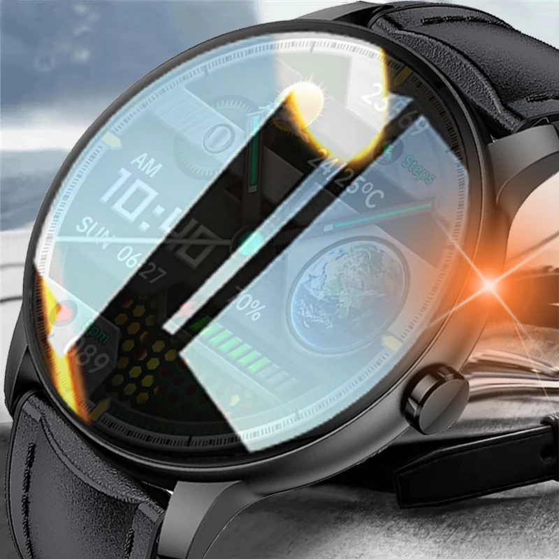 

2021 New For HUAWEI Smart Watch Men Waterproof Sport Fitness Tracker Multifunction Bluetooth Call Smartwatch Man For Android IOS