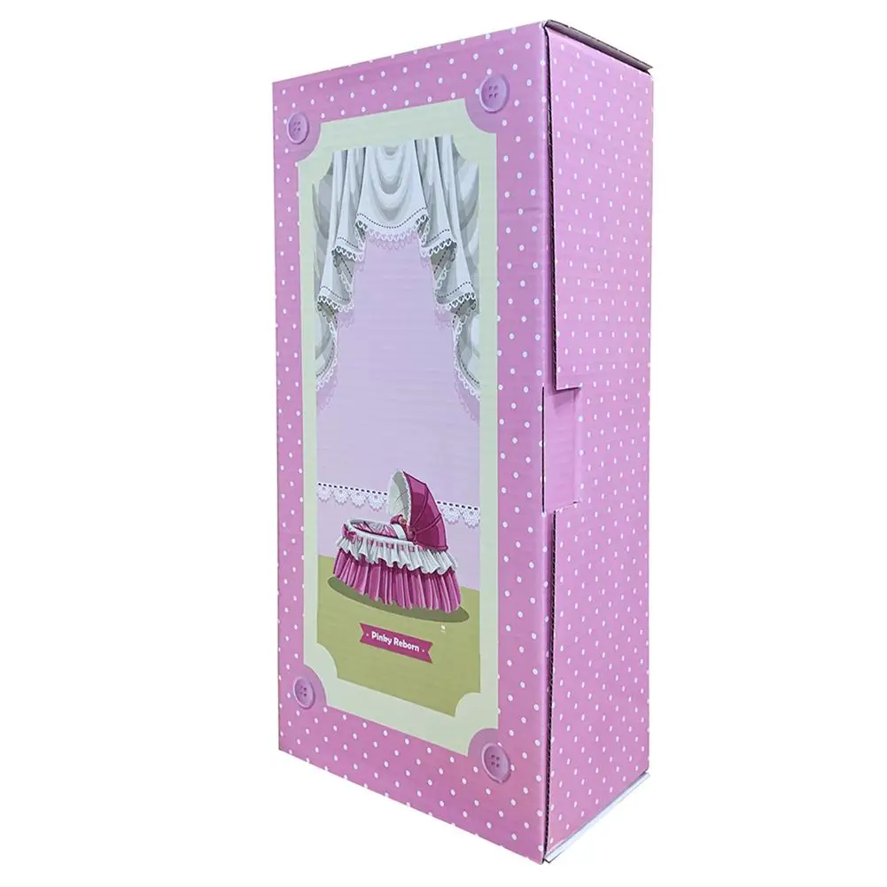 MeterMall 48 см имитация новорожденная девочка игрушка с соской и бутылочкой для