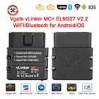 Диагностический сканер Vgate vLinker MC + ELM327, OBD 2, Bluetooth, Wi-Fi