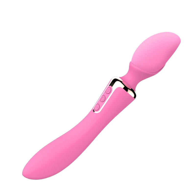 Фаллоимитатор с двойной головкой Duck King AV двойного назначения передний